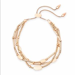 Kendra Scott Chantal Beaded Bracelet | Rose Gold